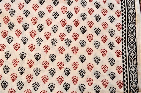 indian block print fabric by the yard